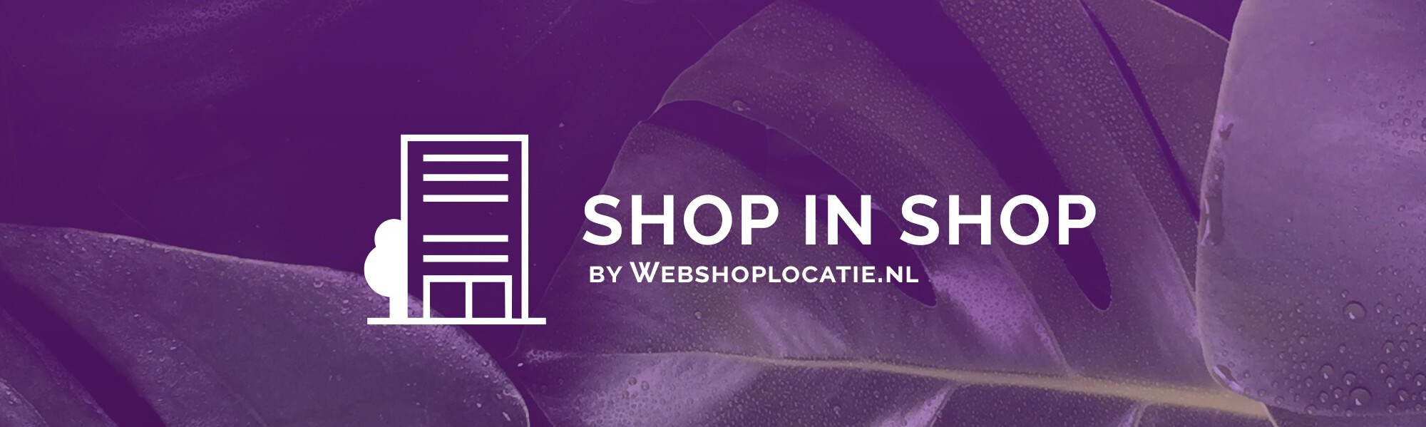 Shop in shop banner