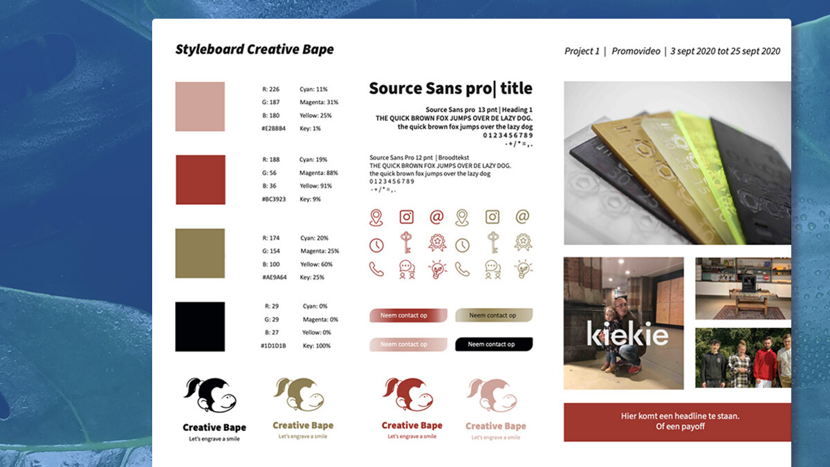 Creative Bape styleboard