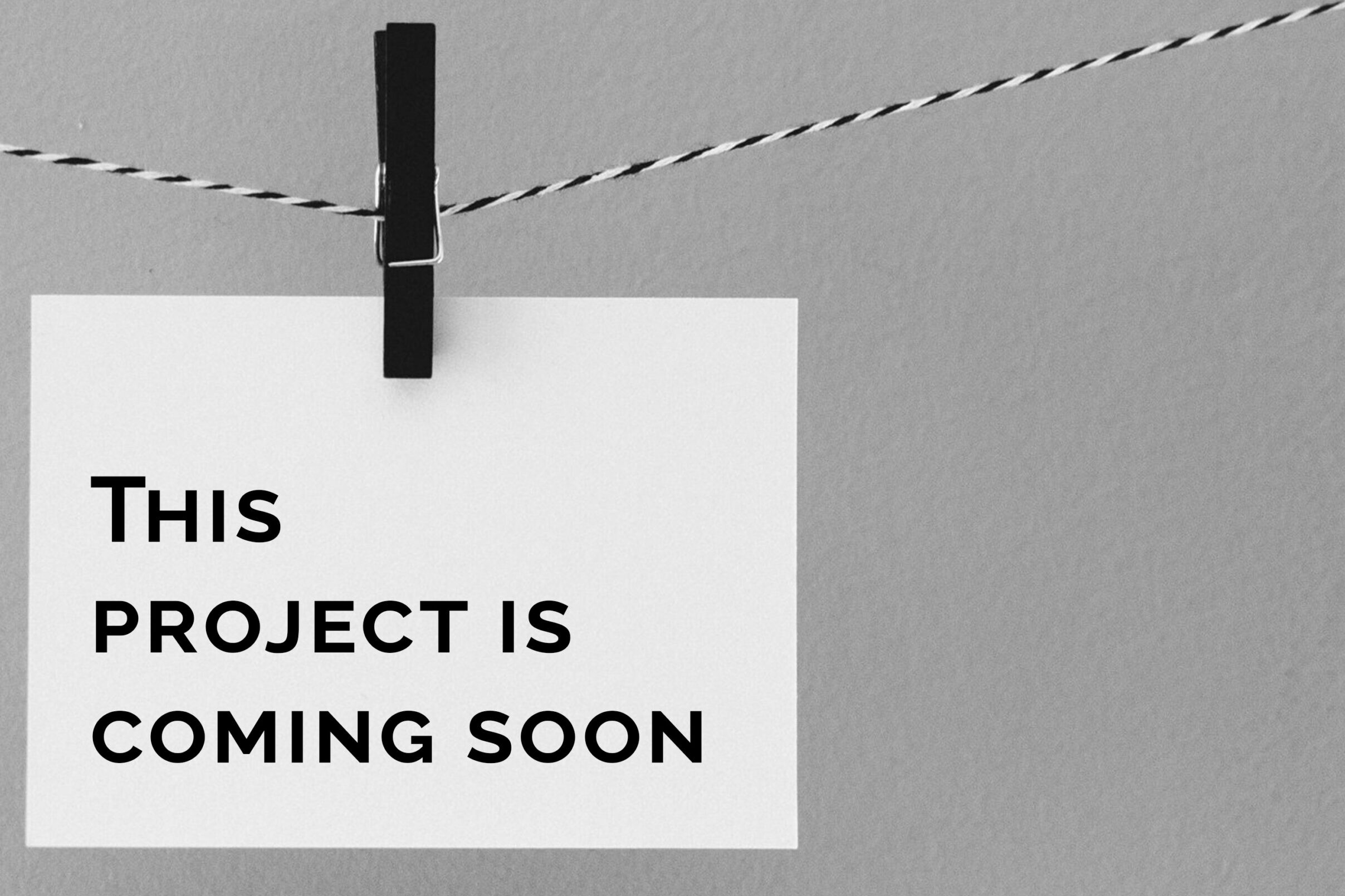 Coming soon placeholder