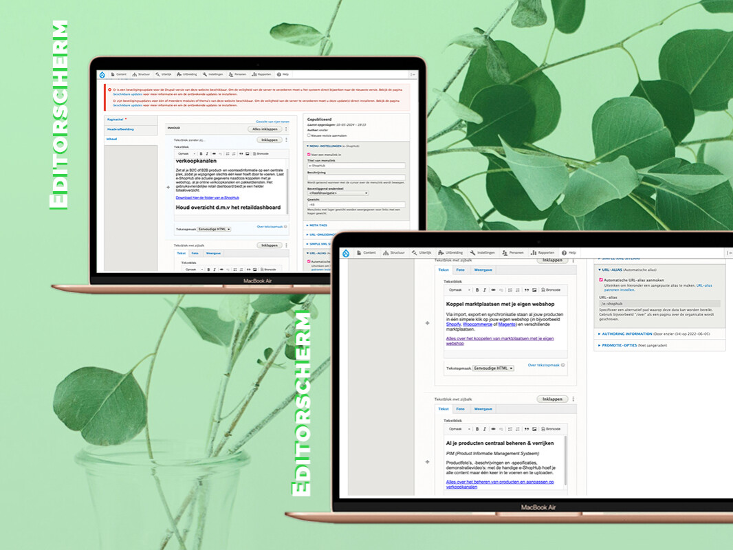 Contentblokken placeholder