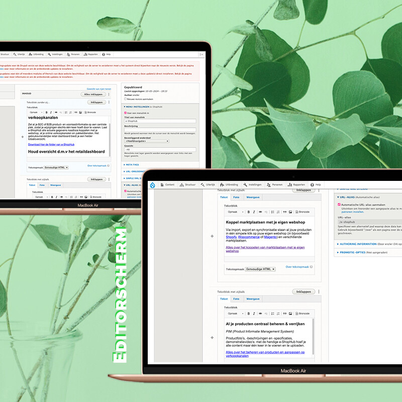 Contentblokken placeholder