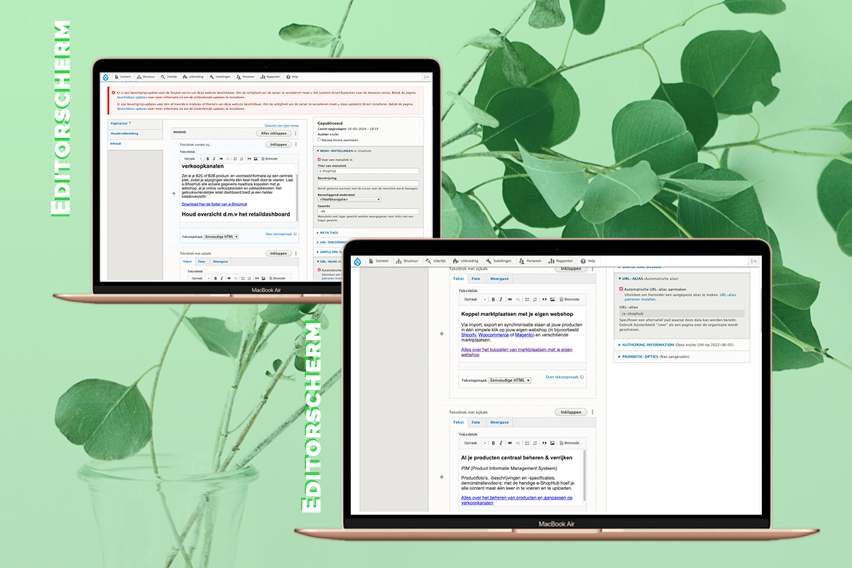 Contentblokken placeholder