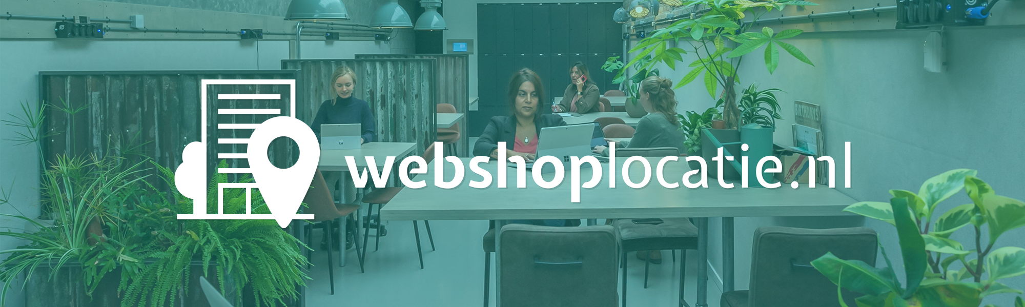 Design voor webshoplocatie banner