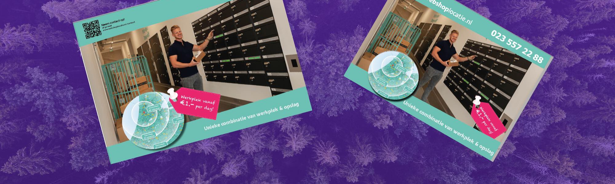 design Webshoplocatie folder banner